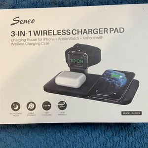 Seneo 3-IN-1 WIRELESS CHARGER PAD